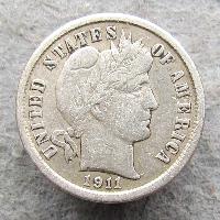 Spojené státy 10 cent 1911