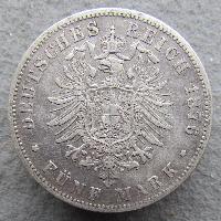 Preußen 5 M 1876 B