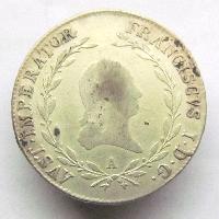 Rakousko-Uhersko 20 kreuzer 1823 A