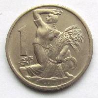 Tschechoslowakei 1 CZK 1923