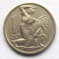 Tschechoslowakei 1 CZK 1923
