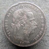 Rakousko-Uhersko 1 Forint 1879 KB