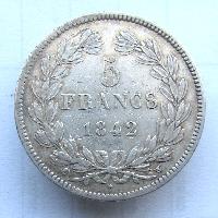 Francie 5 frank 1842 W