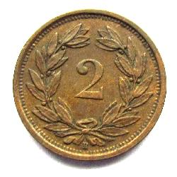 Schweiz 2 Rappen 1937