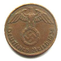 Deutschland 2 Rpf 1938 J