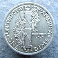 США 10 центов 1923
