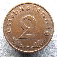 Deutschland 2 Rpf 1939 F
