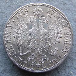 Austria Hungary 1 FL 1879