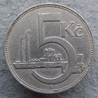 Tschechoslowakei 5 CZK 1926