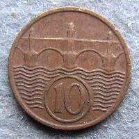 Чехословакия 10 геллеров 1937