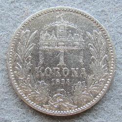 Австро-Венгрия 1 кронa 1894 KB