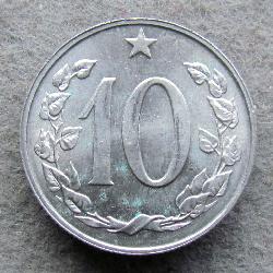 Tschechoslowakei 10 Heller 1968