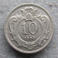 Österreich-Ungarn 10 heller 1907