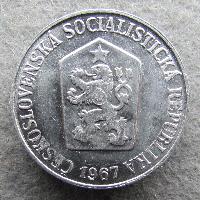 Tschechoslowakei 5 Heller 1967