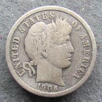 USA 10 cent 1906