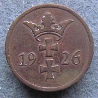 Danzig 2 Pfennig 1926