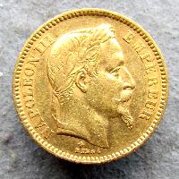 Francie 20 Fr 1866 BB