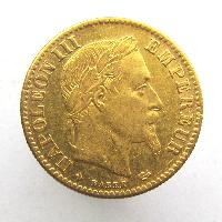 Frankreich 10 Franken 1864 BB