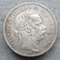 Austria Hungary 1 Forint 1879 KB