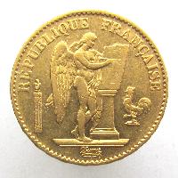 Frankreich 20 Franken 1871 A