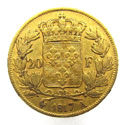Frankreich 20 Franken 1817 A