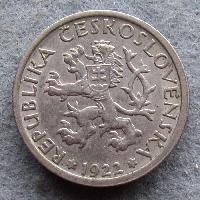 Tschechoslowakei 1 CZK 1922