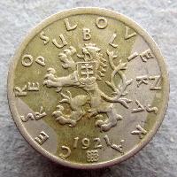 Tschechoslowakei 50 Heller 1921