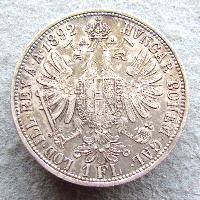 Austria Hungary 1 FL 1892