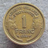 Frankreich 1 Franken 1931