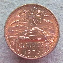 Mexiko 20 Centavo 1973