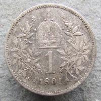 Austria Hungary 1 Korona 1901