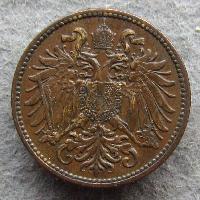 Österreich-Ungarn 2 heller 1900