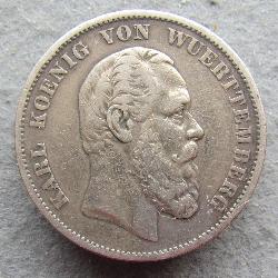 Württemberg 5 М 1876 F