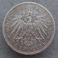 Baden 5 mark 1903 G