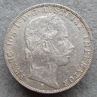 Austria Hungary 1 FL 1858 B