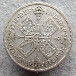 Großbritannien 2 Schilling (Florin) 1933
