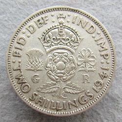 Großbritannien 2 Schilling (Florin) 1941