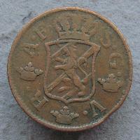 Schweden 2 ore 1758 SM