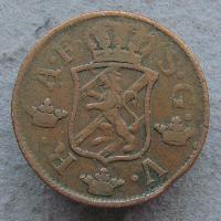 Sweden 2 ore 1758 SM