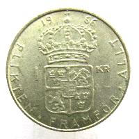 Schweden 1 Krona 1966