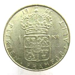 Schweden 1 Krona 1966