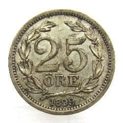 Schweden 25 ore 1899