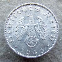 Deutschland 50 Rpf 1943 B
