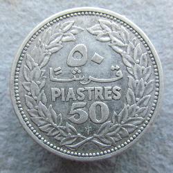 Libanon 50 Piaster 1952