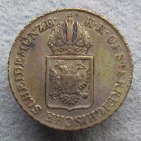 Rakousko-Uhersko 1/2 kreuzer 1816 A