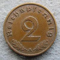 Германия 2 Rpf 1937 A