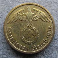 Германия 10 Rpf 1938 J