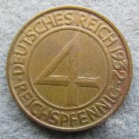 Deutschland 4 Rpf 1932 A