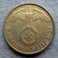 Deutschland 5 Rpf 1938 G
