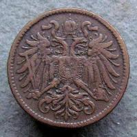 Австро-Венгрия 2 геллер 1903